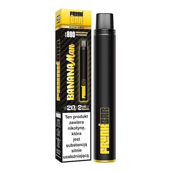 Jednorazowy FRUNK BAR MESH Banana Man 20mg