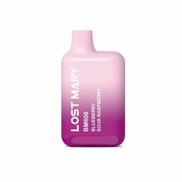 Jednorazowy Lost Mary Blueberry Sour Rasp. 20mg