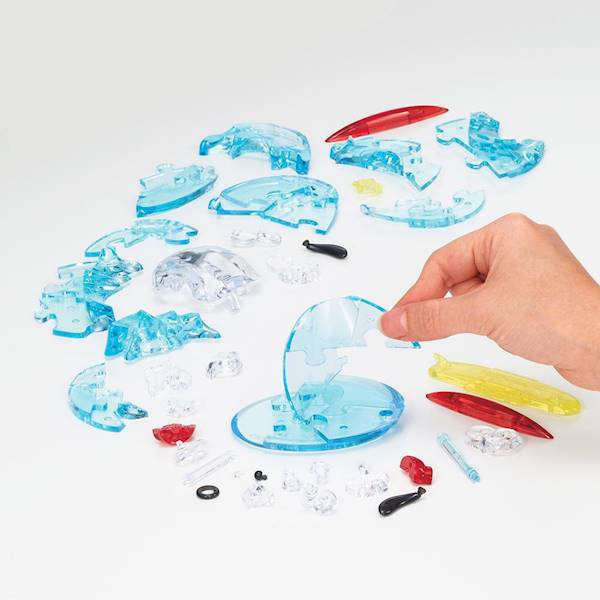 CRYSTAL PUZZLE - SNOOPY SURFER