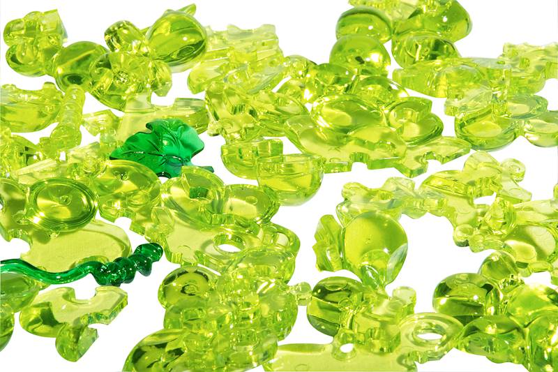 CRYSTAL PUZZLE - WINOGRONO (ZIELONE)