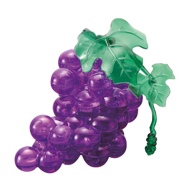 CRYSTAL PUZZLE - WINOGRONO (CZARNE)