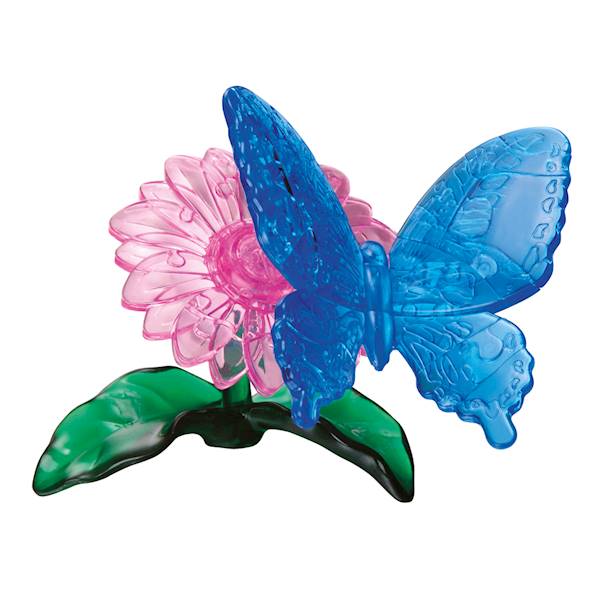 CRYSTAL PUZZLE - MOTYL (NIEBIESKI)