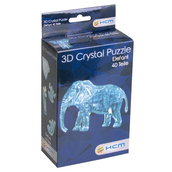 CRYSTAL PUZZLE - SŁOŃ
