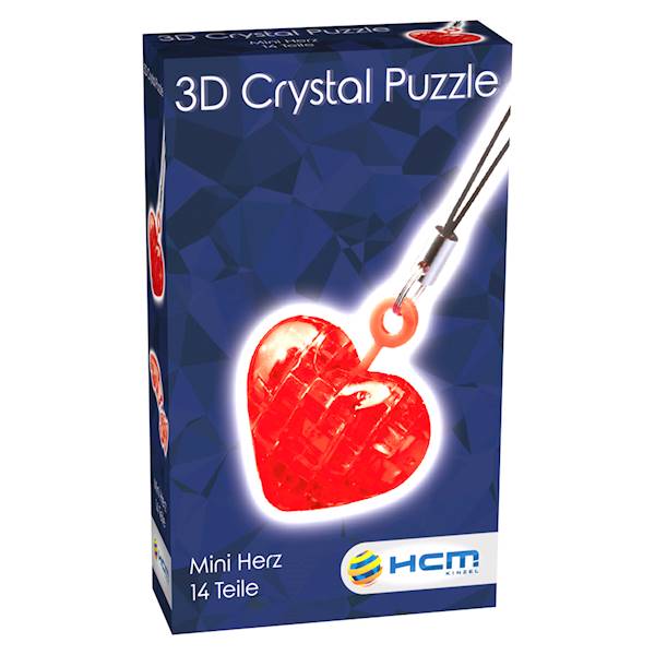 CRYSTAL PUZZLE MINI - SERCE