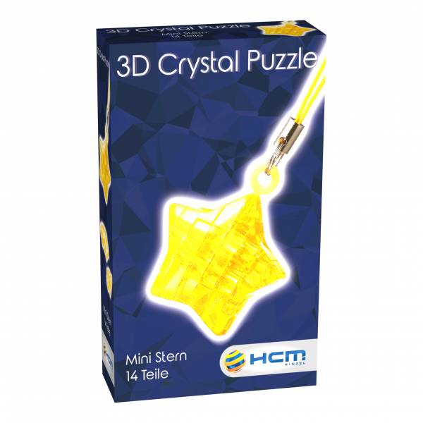 CRYSTAL PUZZLE MINI - GWIAZDA