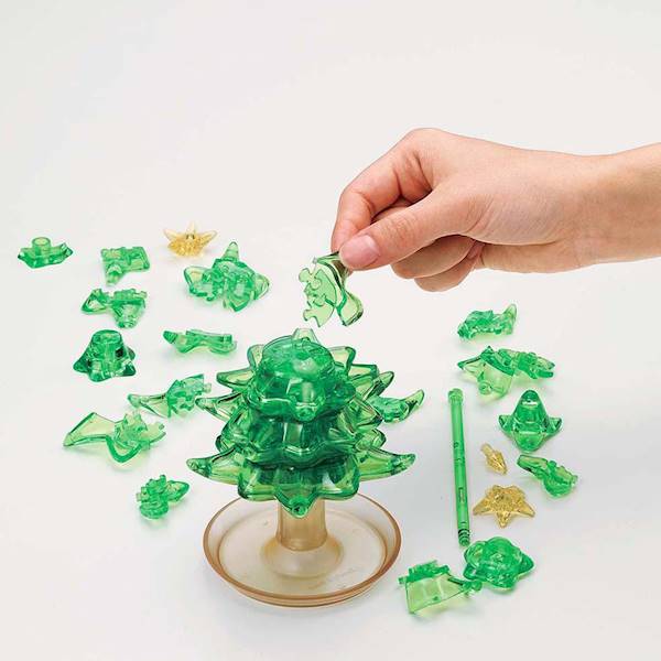 CRYSTAL PUZZLE DUŻE - CHOINKA