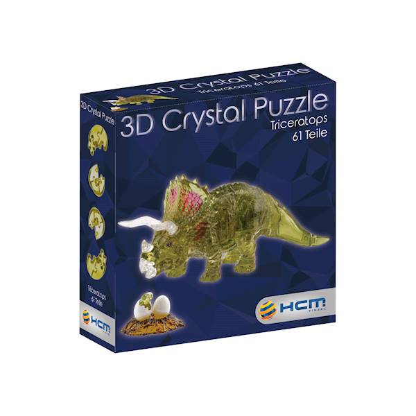 CRYSTAL PUZZLE - TRICERATOPS