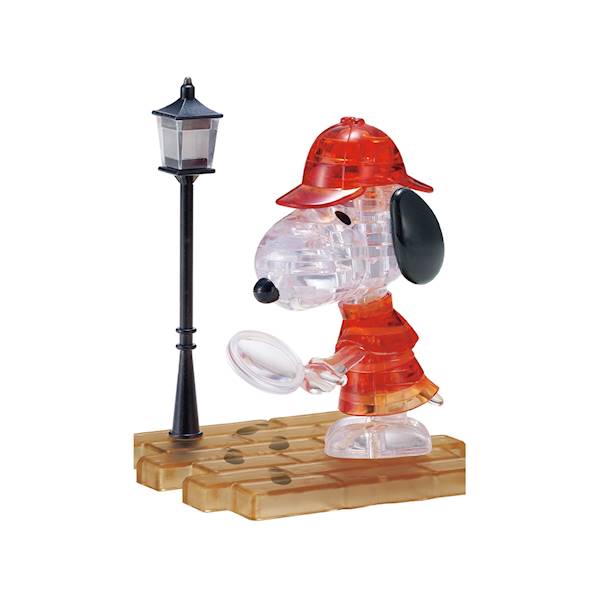 CRYSTAL PUZZLE - SNOOPY DETEKTYW