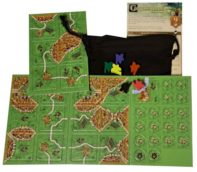 CARCASSONNE PL 3 ED. 9. PASTERZE I OWCE
