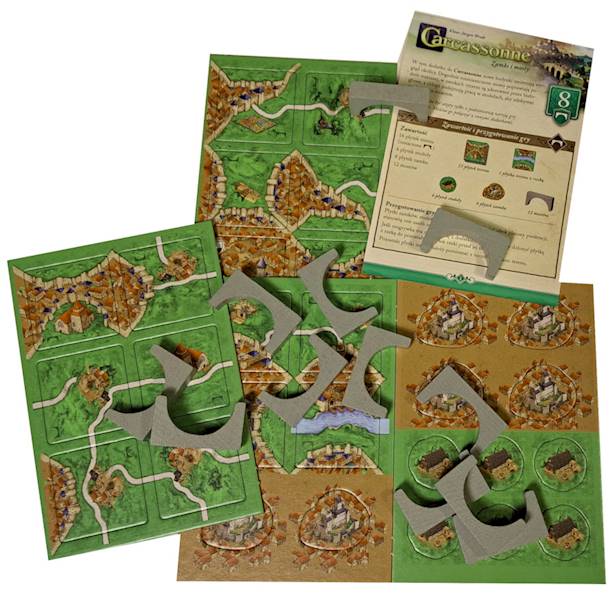 CARCASSONNE PL 3 ED. 8. ZAMKI I MOSTY