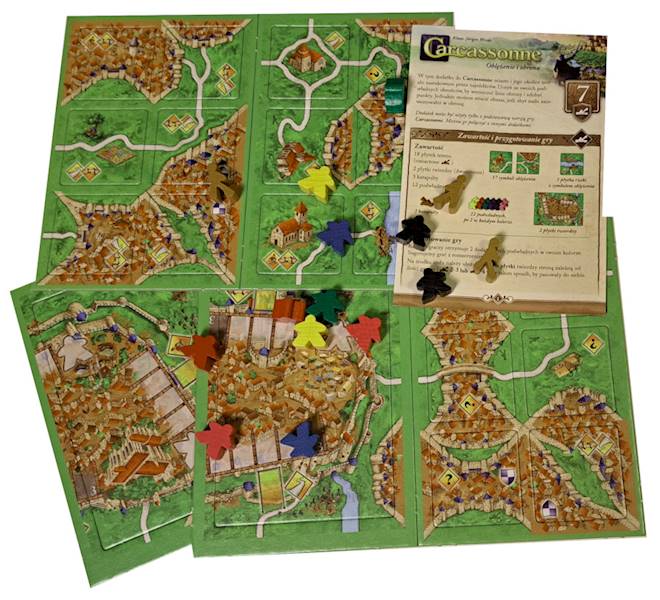 CARCASSONNE PL 3 ED. 7. OBLĘŻENIE I OBRONA