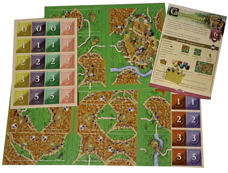 CARCASSONNE PL 3 ED. 6.TURNIEJE I GODŁA