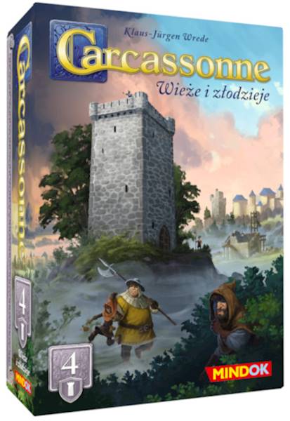 CARCASSONNE PL 3 ED. 4. WIEŻE I ZŁODZIEJE