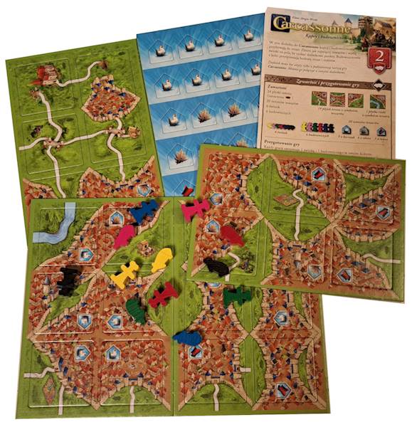 CARCASSONNE PL 3 ED. 2. KUPCY I BUDOWNICZOWIE