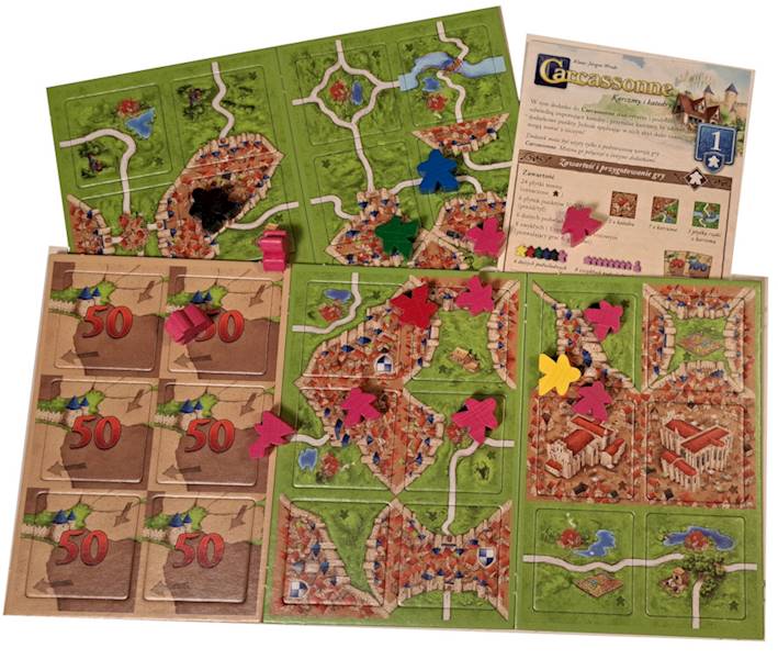 CARCASSONNE PL 3 ED. 1. KARCZMY I KATEDRY