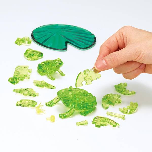 CRYSTAL PUZZLE - ŻABKI