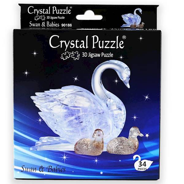 CRYSTAL PUZZLE - ŁABĘDZIE
