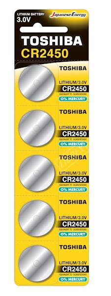 TOSHIBA CR 2450 /5 BL /100/