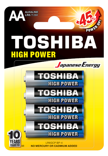 TOSHIBA LR6/4 BL HIGH POWER /48-192/