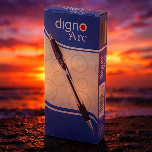 Długopisy DIGNO ARC BLUE Aut. 0.7mm /opk=10 szt.