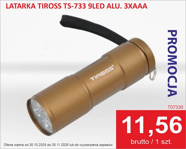 TS-733 9LED ALU.3XAAA  12/144