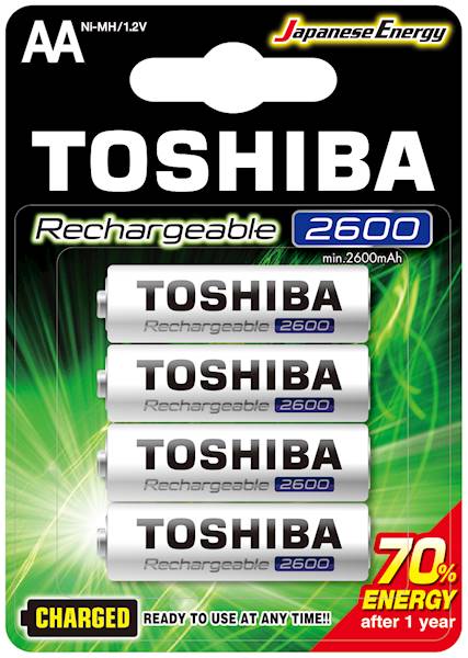 AKUM.TOSHIBA.HR6 /4 2600 mah R2USE /40-400/
