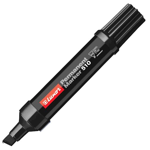 LUXOR PERMANENT MARKER 510 BLACK BL/opk=12szt