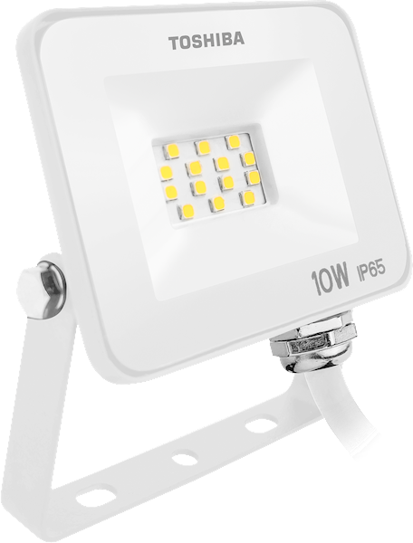 TOSHIBA  FLOOD LIGHT 10W 740lm 4000K  IP65/WHITE