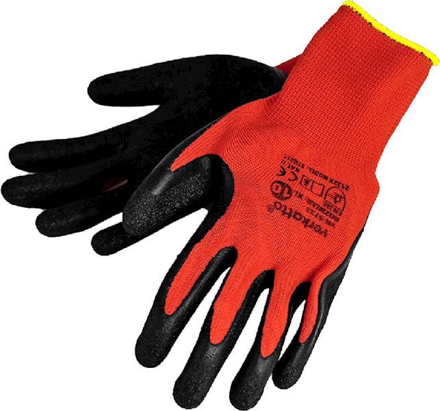 RĘKAWICE OCHRONNE RED 10/XL 5733 (12/240)