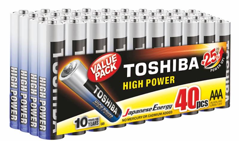 TOSHIBA LR03/ 40   HIGH POWER /160/640