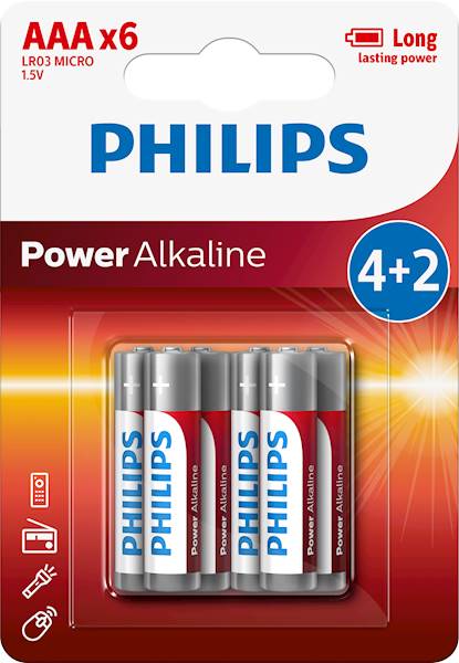 ..PHILIPS POWERLIFE LR03/4+2/ 72-216/