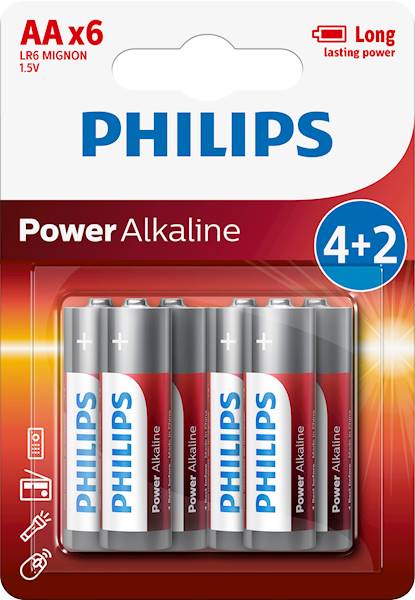 ..PHILIPS POWERLIFE LR6/4+2/ 72-216/