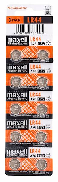 MAXELL A76  / LR44 /  AG13 /10 /200