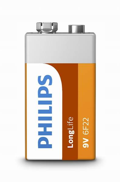 ..PHILIPS LONGLIFE 6F22/1 TRAY ( 9V )/12-120/