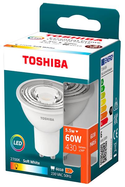 LED TOS.ESENTIA GU10 5.5W 60W 36*2700K 430lm/5/150