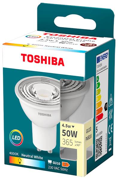 LED TOS.ESENTIA GU10 4.5W 50W 36*4000K 365lm/5/150