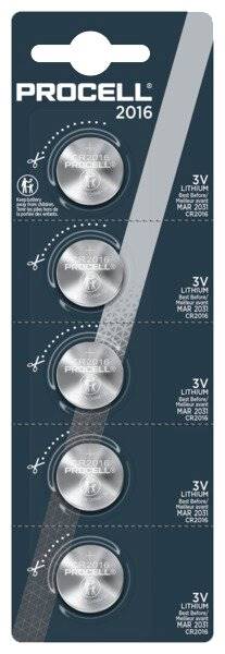 DURACELL PROCELL CR 2016 /5 /20 /200  BL