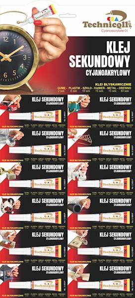 C 808 KLEJ SEKUNDOWY 2G PALETKA  12/60