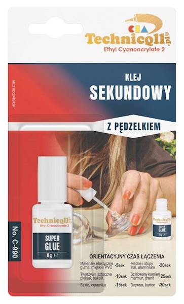 C 990 KLEJ SEKUNDOWY / Z PĘDZELKIEM /20
