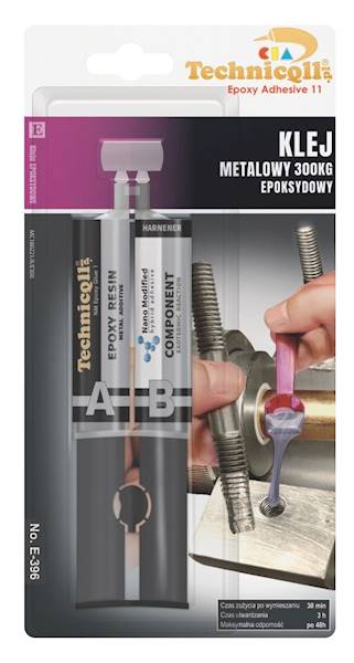 E 396 KLEJ METALOWY EPOKSYDOWY 300 KG 2*12ML /10