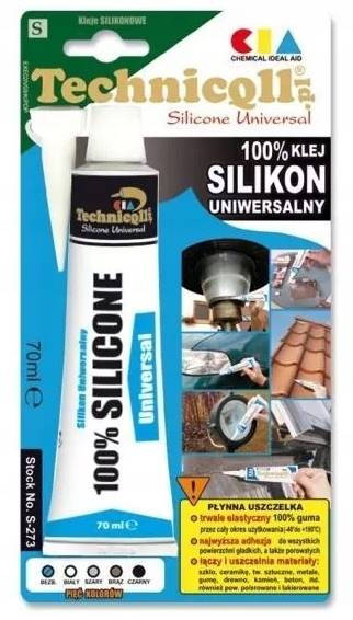 ..S 273 SILIKON UNIWERSALNY BIAŁY 70ML/12