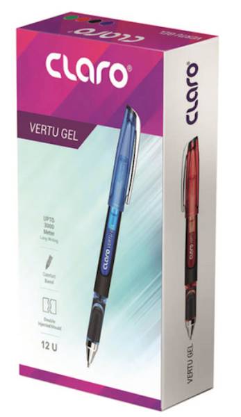 CLARO VERTU GELL BLUE 0.7 mm /opk=10 szt.