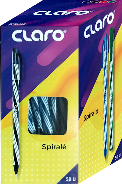 CLARO SPIRALE BLUE  0.7 mm /opk=50 szt.