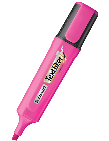 LUXOR TEXTLITER color (4010T) kpl=4 szt /op.12