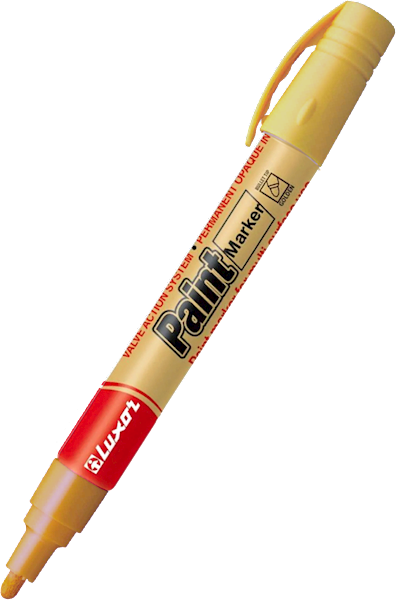 LUXOR MARKER OLEJOWY 880 GOLD(3029) opk=6 szt.