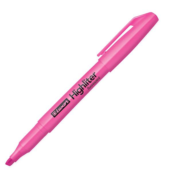 LUXOR HIGHLITER  PINK (4144) opk=12 szt