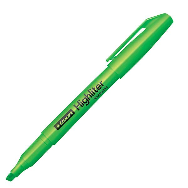 LUXOR HIGHLITER GREEN (4142) opk=12 szt