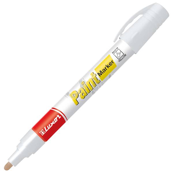 LUXOR MARKER OLEJOWY 880 SILVER/1BL / pak.po 12