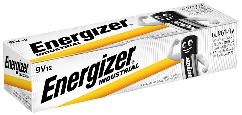 ENERGIZER 6LR61 /12/72 ( 9V ) INDUSTRIAL