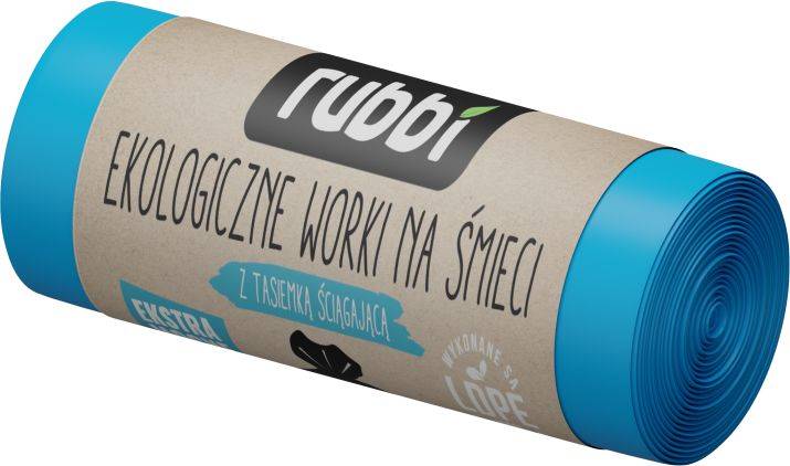 WORKI NA ŚMIECI RUBBI 60L a'10 NIEBIESKIE/30  25µ
